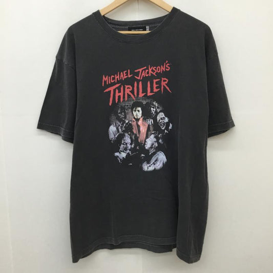 グッドロックスピード GOOD ROCK SPEED Tシャツ 半袖 マイケルジャクソン　スリラー L プリント 黒 / ブラック /  メンズ USED 古着 中古 10150140