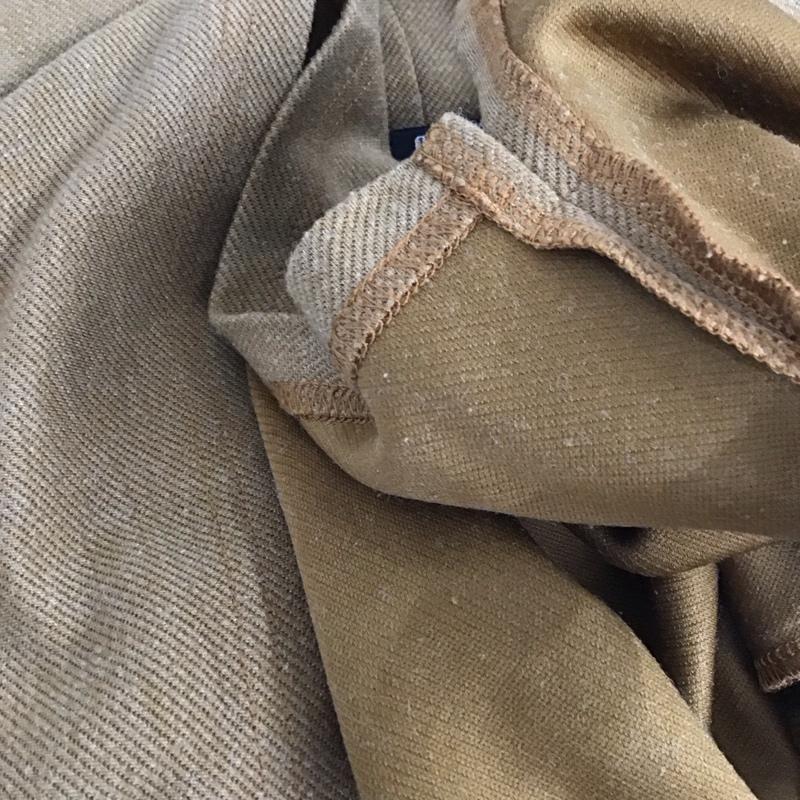 カンビオ CAMBIO カットソー 長袖 長袖カットソー 無地カットソー スタンドネック S 無地 茶 / ブラウン /  メンズ USED 古着 中古 10130583