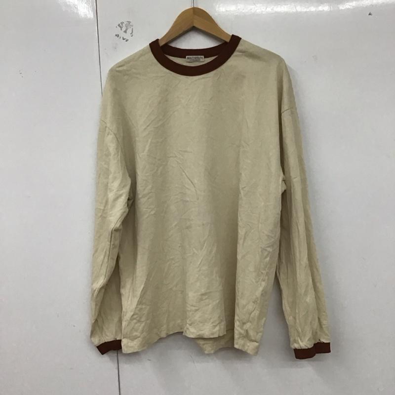 ビューティアンドユースユナイテッドアローズ BEAUTY&YOUTH UNITED ARROWS カットソー 長袖 長袖カットソー 無地カットソー クルーネック XL 無地 ベージュ / ベージュ /  メンズ USED 古着 中古 10130067