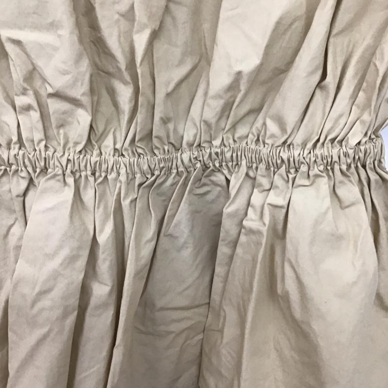 ムルーア MURUA シャツ、ブラウス 七分袖 012020401601 ワイドベルトブラウス FREE 無地 ベージュ / ベージュ /  レディース USED 古着 中古 10144045