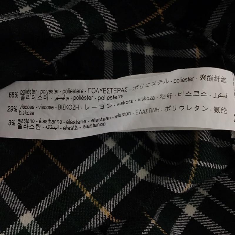 ザラウーマン ZARA WOMAN ワンピース ロングスカート ノースリーブロングワンピース フレアスカートワンピース 総柄スカート S チェック マルチカラー / マルチカラー /  レディース USED 古着 中古 10117934