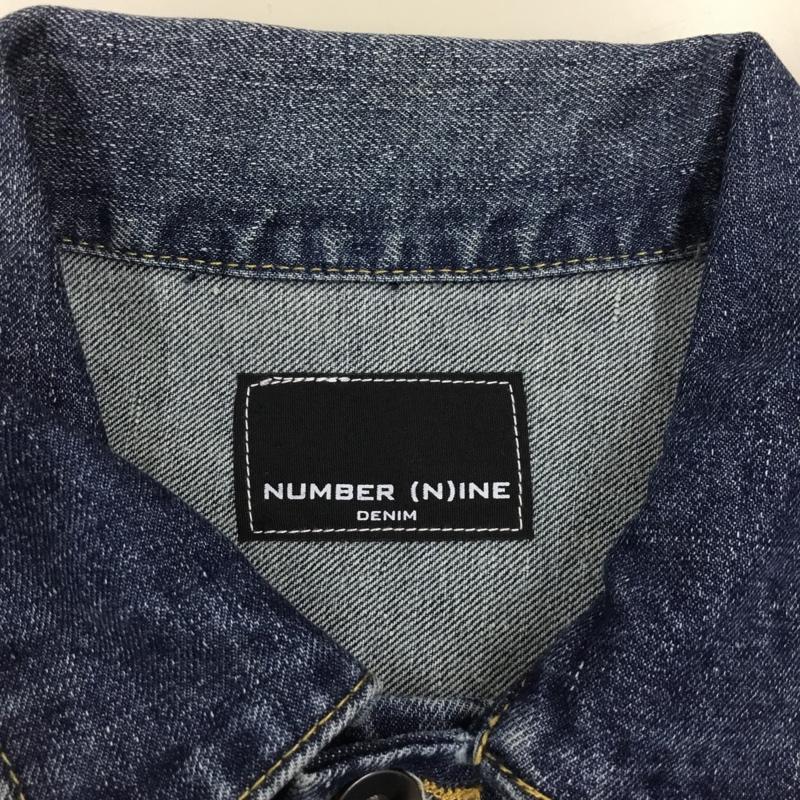 ナンバーナイン NUMBER (N)INE ジャケット、上着 ジャケット、ブレザー デニムジャケット Gジャン S 無地 インディゴ / インディゴ /  メンズ USED 古着 中古 10121820