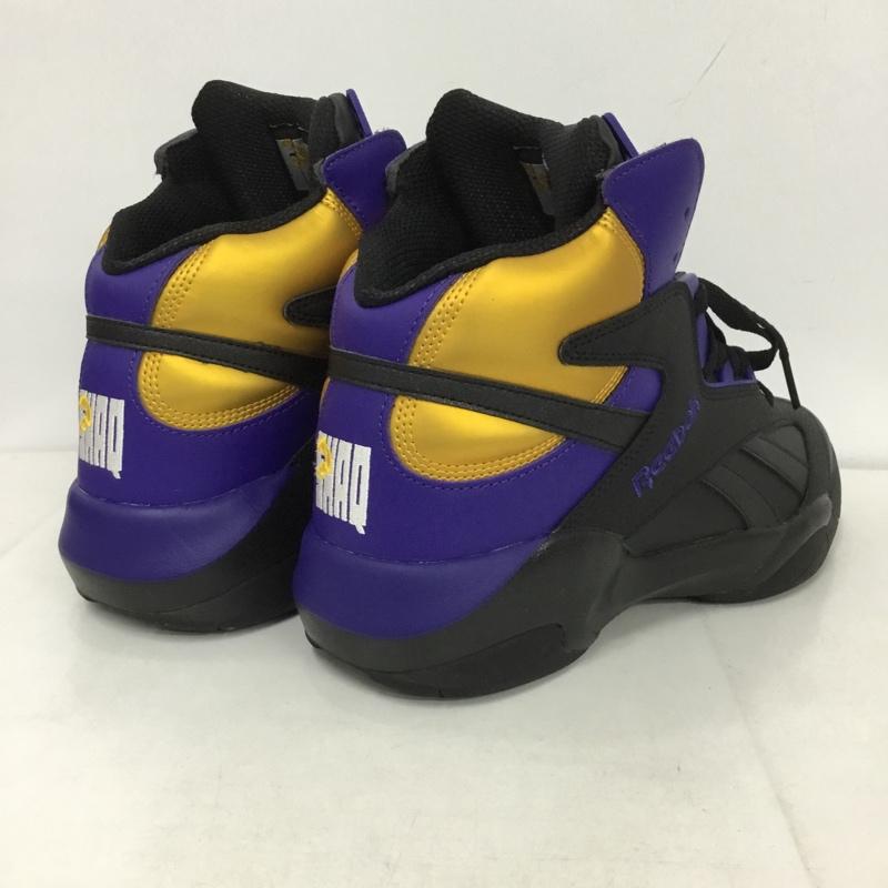 リーボック Reebok スニーカー スニーカー GY7127 SHAQ ATTAQ シャックアタック 27.5cm 箱有 27.5cm ロゴ、文字 黒 / ブラック / X 紫 / パープル / X 金 / ゴールド /  メンズ USED 古着 中古 10130764