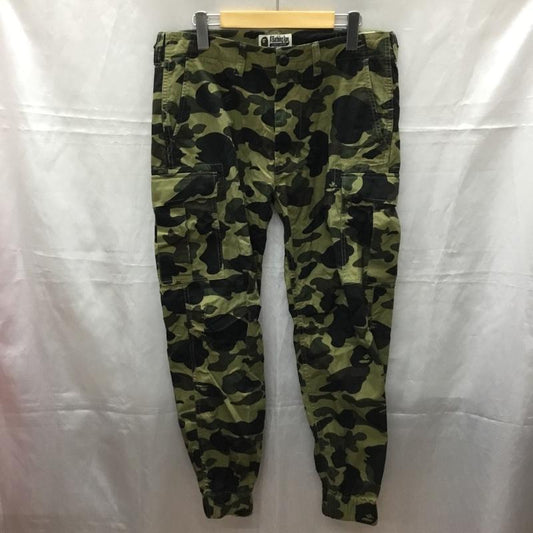 アベイシングエイプ A BATHING APE パンツ ワークパンツ、ペインターパンツ ミリタリーパンツ ワイドパンツ ストレートパンツ カジュアルパンツ M カモフラージュ柄・迷彩 マルチカラー / マルチカラー /  メンズ USED 古着 中古 10111290