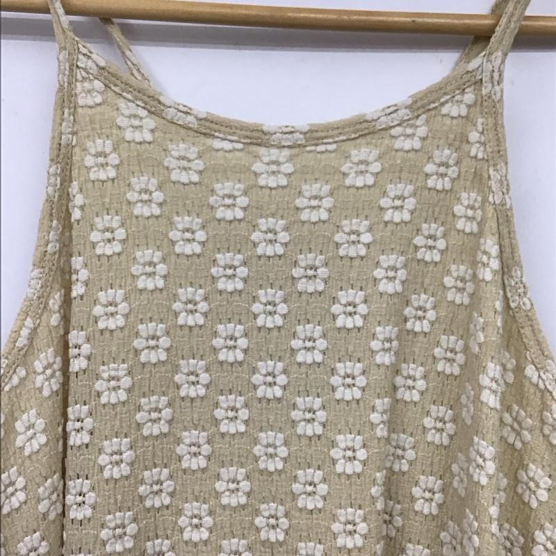 フリークスストア FREAK S STORE ワンピース ロングスカート キャミロングワンピース フレアスカート ロングスカート FREE 総柄 ベージュ / ベージュ /  レディース USED 古着 中古 10149625