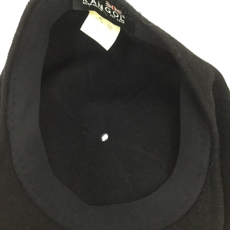 カンゴール KANGOL 帽子 ハンチング K3240SM ウールハンチング 無地 黒 / ブラック /  メンズ USED 古着 中古 10125215