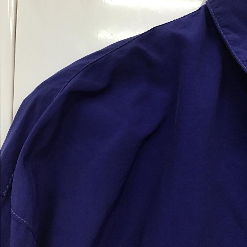 ポロバイラルフローレン Polo by RALPH LAUREN ジャケット、上着 ジャンパー、ブルゾン ジップアップジャケット スタンドカラー アウター L ロゴ、文字 青 / ブルー /  メンズ USED 古着 中古 10130361