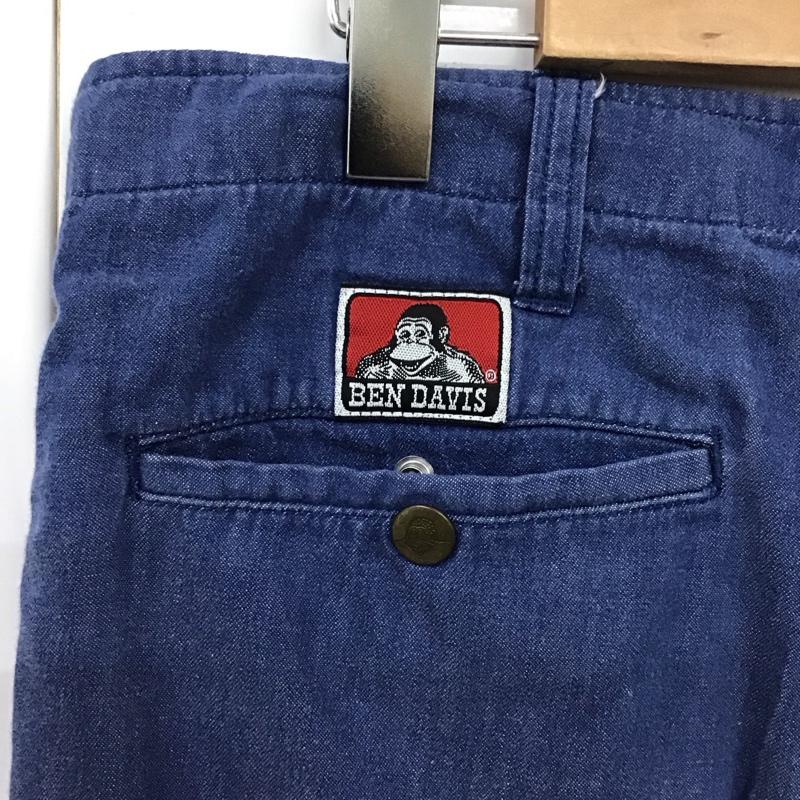 ベンデイビス BEN DAVIS パンツ ショートパンツ ショートパンツ ハーフパンツ カジュアルパンツ 無地 インディゴ / インディゴ /  メンズ USED 古着 中古 10117851
