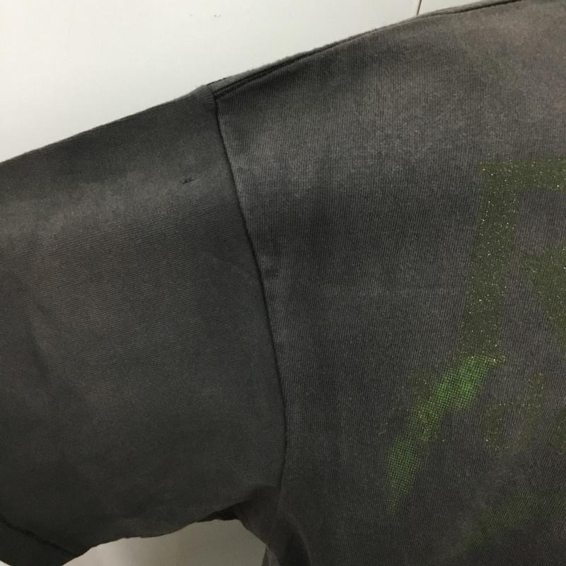 セントマイケル SAINT MICHAEL Tシャツ 半袖 BerBerJin XL プリント チャコールグレー / チャコールグレー /  メンズ USED 古着 中古 10109925