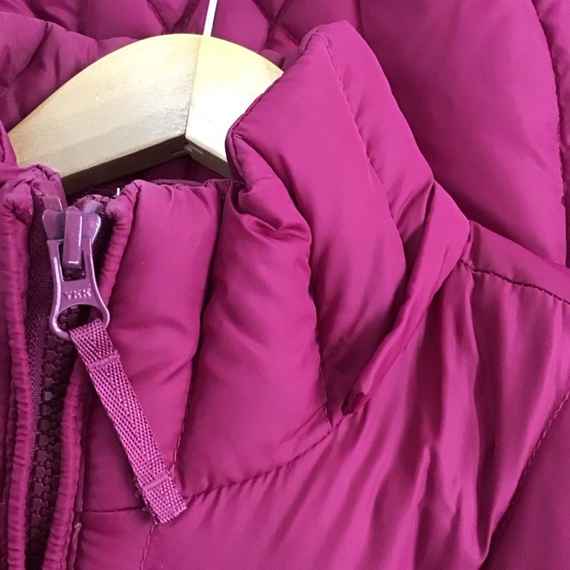 エルエルビーン L.L.Bean ジャケット、上着 ジャケット、ブレザー ジップアップジャケット アウター ダウンジャケット S 無地 えんじ / ワインレッド /  レディース USED 古着 中古 10136453