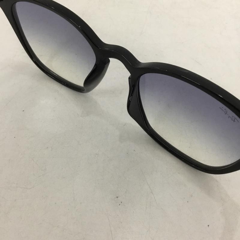 レイバン Ray-Ban めがね・サングラス サングラス RB4258-F グラデーションレンズ ロゴ、文字 黒 / ブラック / X 青 / ブルー /  メンズ USED 古着 中古 10148886