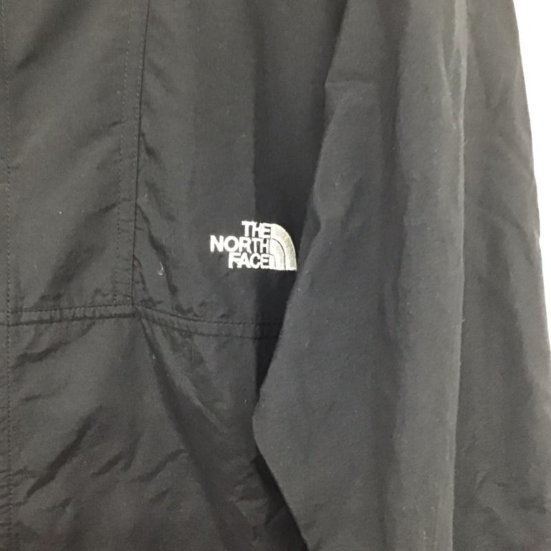 ザノースフェイス THE NORTH FACE ジャケット、上着 ジャンパー、ブルゾン np71830 COMPACTJACKET ジップアップジャケット アウター L ロゴ、文字 黒 / ブラック /  メンズ USED 古着 中古 10140729