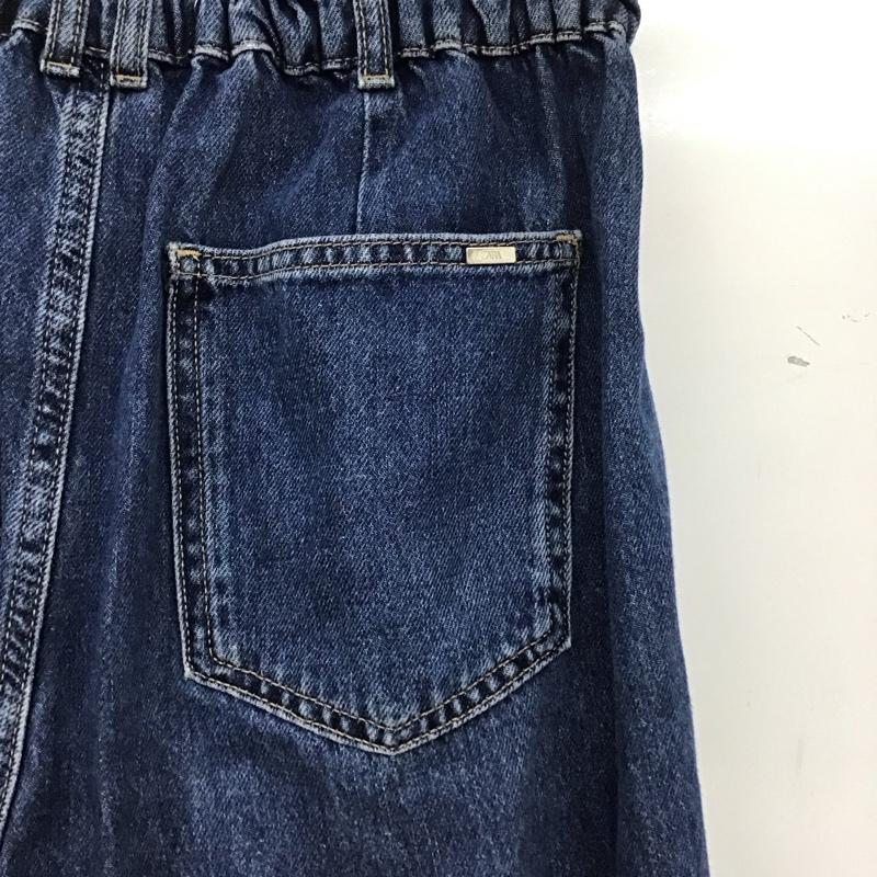 ザラ ZARA パンツ デニム、ジーンズ 5862/152/407 34 無地 インディゴ / インディゴ /  レディース USED 古着 中古 10133738