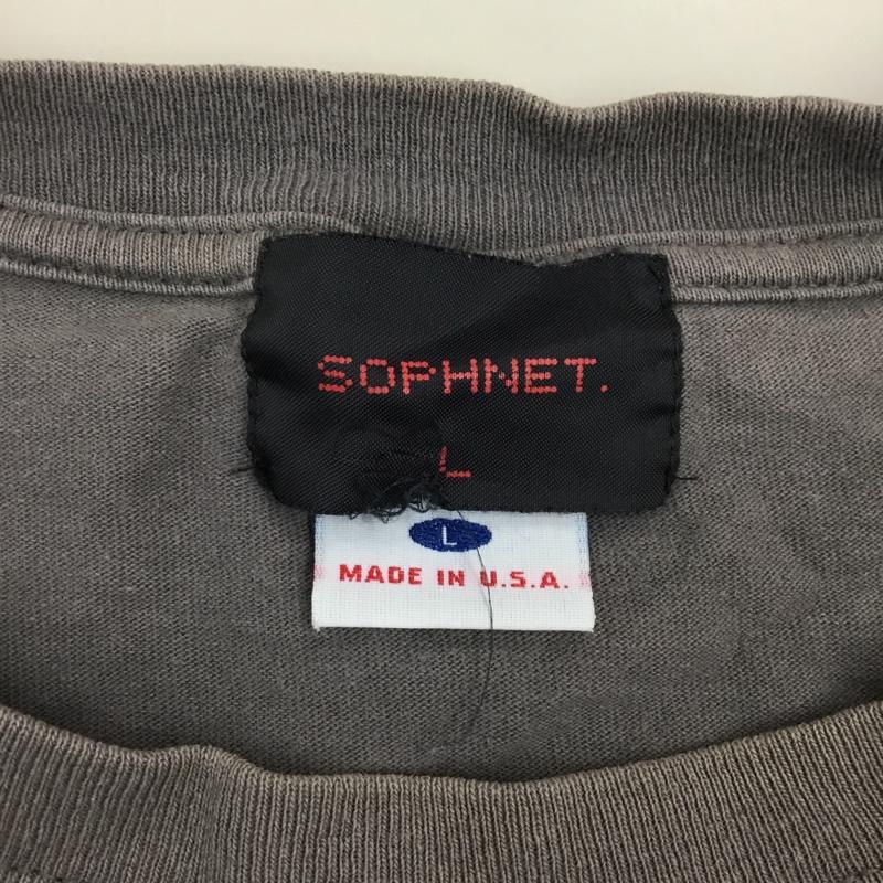 ソフネット SOPHNET. Tシャツ 半袖 00s　anvil　Rockers　Tシャツ　映画 L プリント 茶 / ブラウン /  メンズ USED 古着 中古 10116020