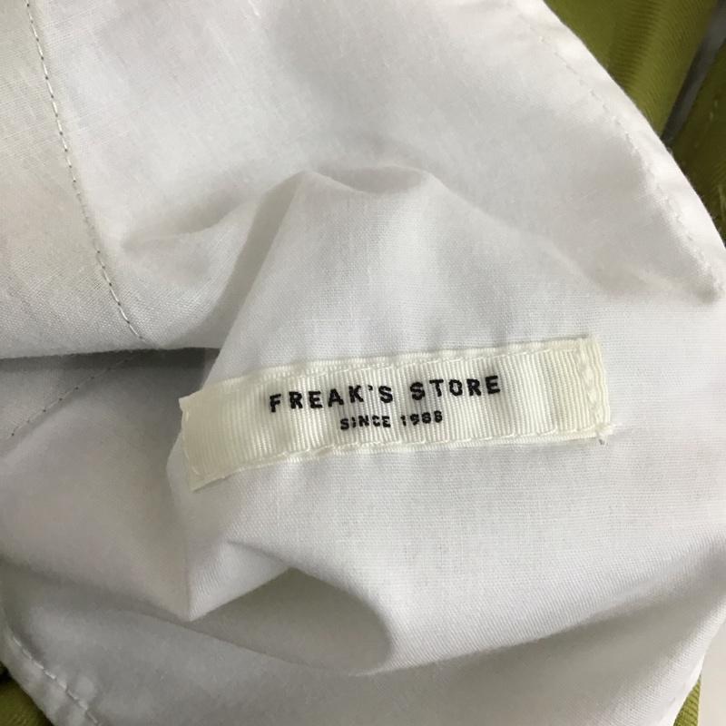 フリークスストア FREAK S STORE パンツ ワークパンツ、ペインターパンツ スラックスパンツ ワイドパンツ カジュアルパンツ センタータックパンツ M 無地 緑 / グリーン /  レディース USED 古着 中古 10114475