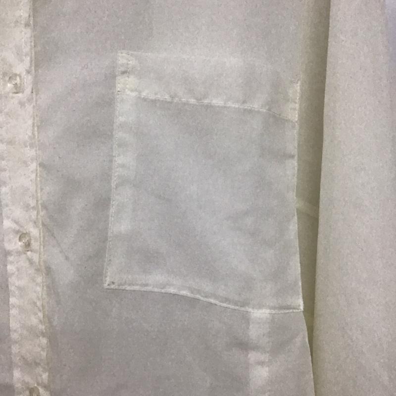 ローリーズファーム LOWRYS FARM シャツ、ブラウス 長袖 FREE 無地 白 / ホワイト /  レディース USED 古着 中古 10144594