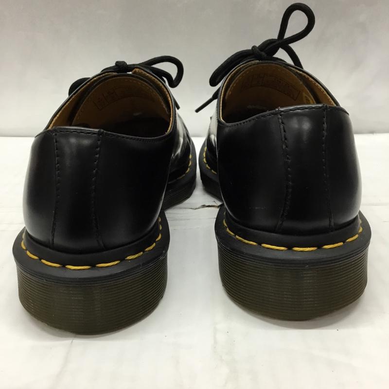 ドクターマーチン Dr.Martens 革靴 革靴 1461 3ホール UK7 US：8 無地 黒 / ブラック /  メンズ USED 古着 中古 10119895