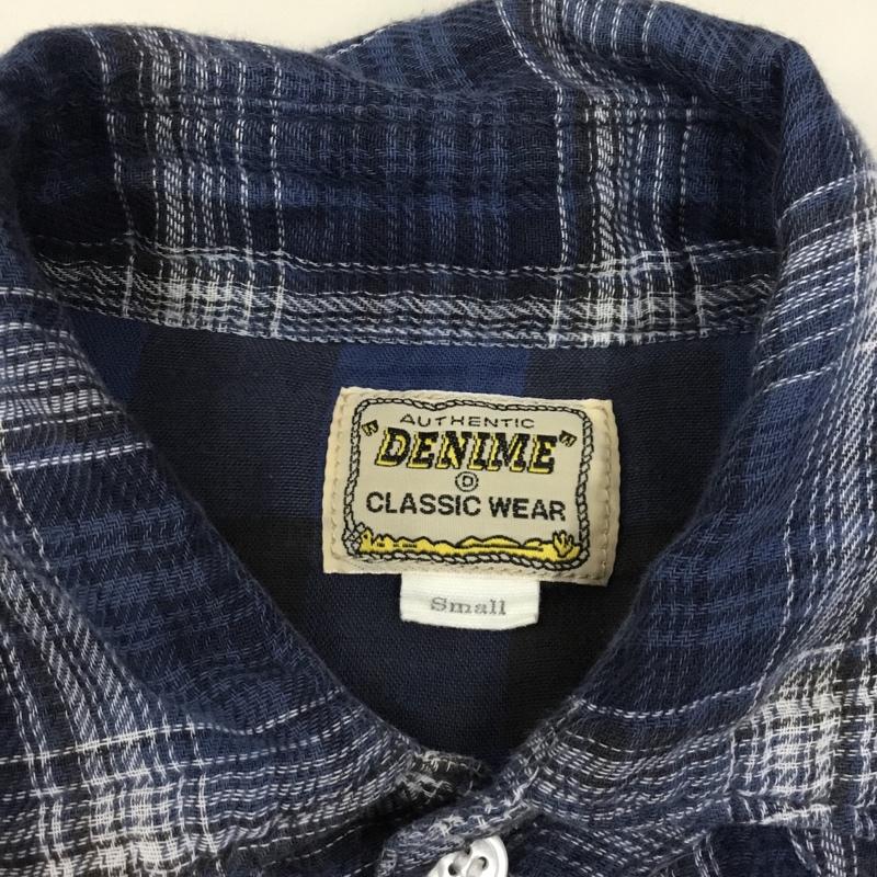 ドゥニーム Denime シャツ、ブラウス 長袖 長袖シャツ カラーシャツ ポケットシャツ 長袖カットソー チェックシャツ S チェック マルチカラー / マルチカラー /  メンズ USED 古着 中古 10120081