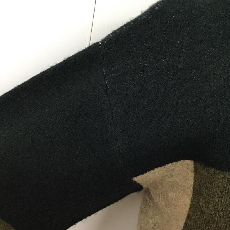 ザラ ZARA ニット、セーター 長袖 長袖ニットカットソー ニット セーター クルーネックニット M プリント マルチカラー / マルチカラー /  メンズ USED 古着 中古 10118302