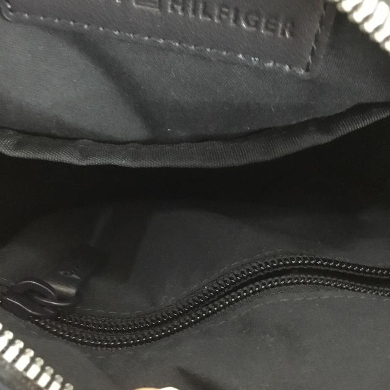 トミーヒルフィガー TOMMY HILFIGER ショルダーバッグ ショルダーバッグ シグネチャーミニリポーターバッグ ロゴ、文字 紺 / ネイビー /  メンズ USED 古着 中古 10124239