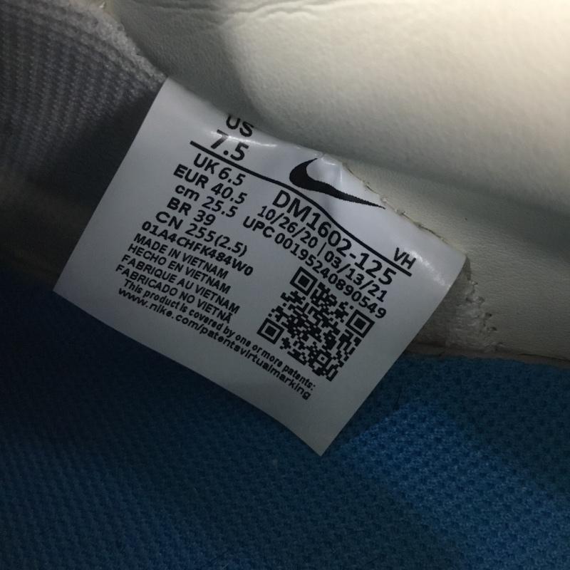 ナイキ NIKE スニーカー スニーカー DM1602 125 DUNK LOW OFF WHITE 25.5cm 箱有 25.5cm ロゴ、文字 灰 / グレー / X 白 / ホワイト /  メンズ USED 古着 中古 10132557