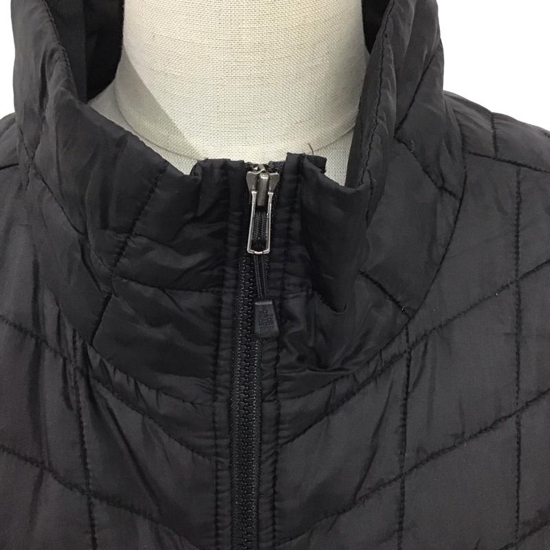 ザノースフェイス THE NORTH FACE ジャケット、上着 ジャケット、ブレザー nf0a4p9v ナイロンジャケット ジップアップジャケット アウター XL ロゴ、文字 黒 / ブラック /  レディース USED 古着 中古 10124733