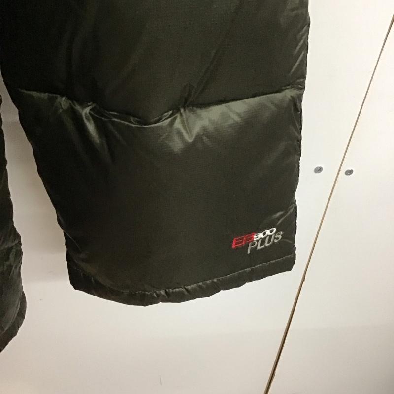 エディーバウアー Eddie Bauer ジャケット、上着 ジャンパー、ブルゾン ジップアップジャケット ジャンパー アウター ダウンジャケット アウター S ロゴ、文字 カーキ / カーキ /  メンズ USED 古着 中古 10111097