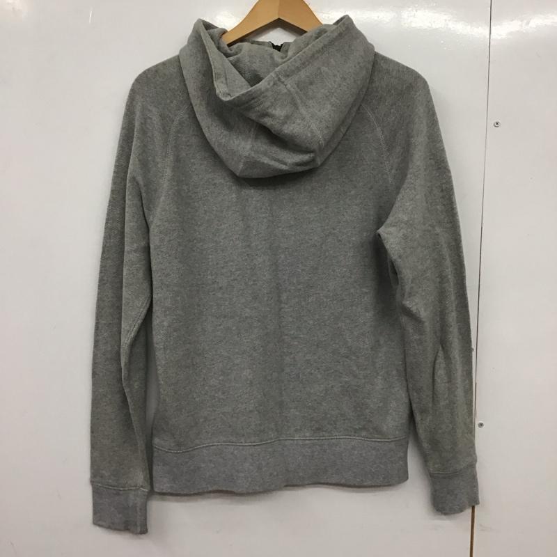 ナイキ NIKE パーカー 長袖 642888-063 フルジップフード M ロゴ、文字 灰 / グレー /  メンズ USED 古着 中古 10150565