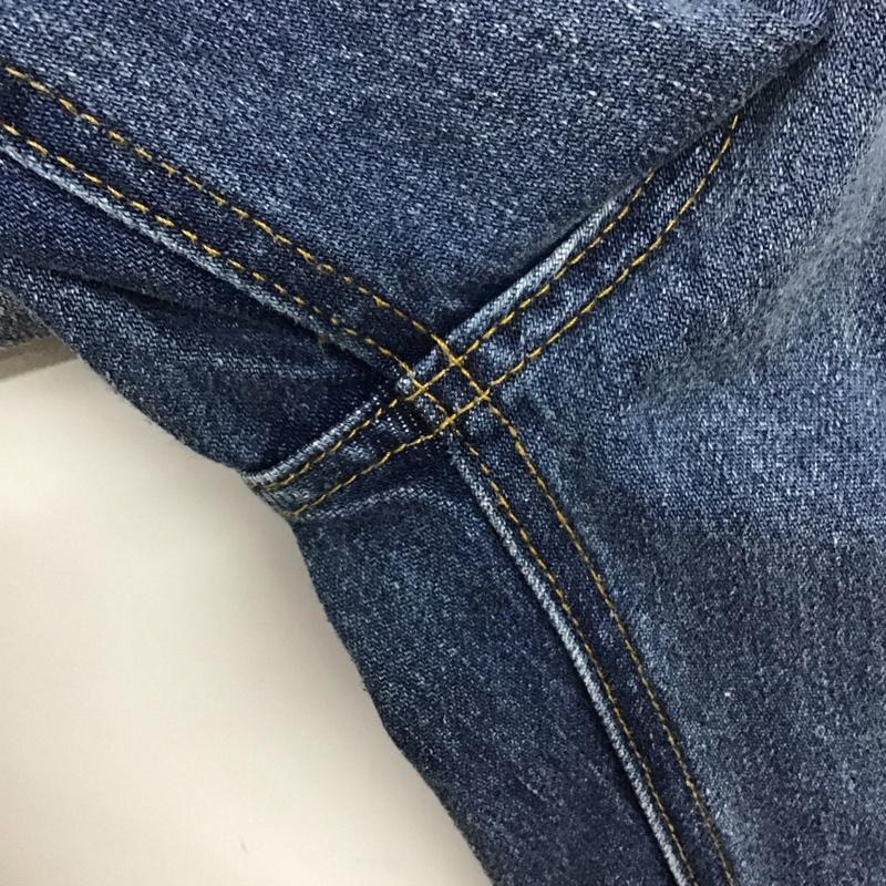ミスティック mystic パンツ デニム、ジーンズ MYZ1041103A0007 オーバーダイワイドデニム 2 無地 水色 / ライトブルー /  レディース USED 古着 中古 10133428