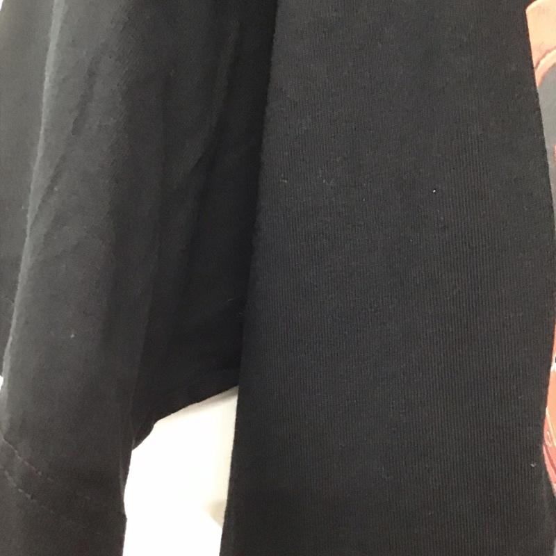 ユニクロ UNIQLO Tシャツ 半袖 341-480143 ガンダムTシャツ プリントTシャツ XL プリント 黒 / ブラック /  メンズ USED 古着 中古 10146061