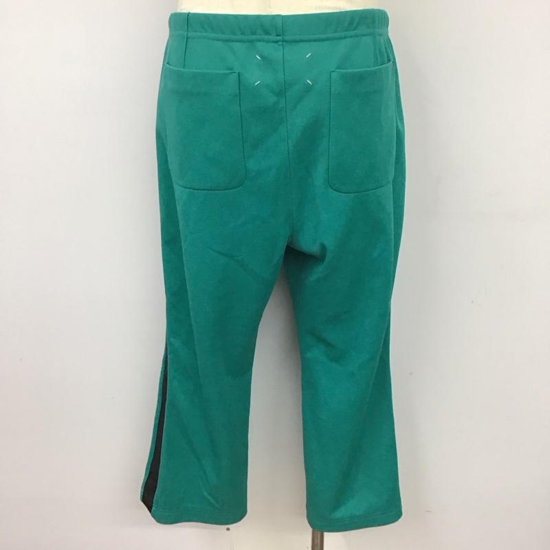 メゾン マルジェラ Maison Margiela パンツ ワークパンツ、ペインターパンツ ワークパンツ ワイドパンツ カジュアルパンツ ジャージ 無地 緑 / グリーン /  メンズ USED 古着 中古 10117254