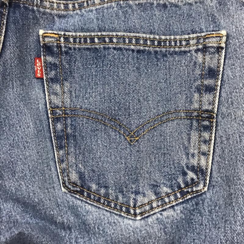リーバイストラウスアンドコー Levi Strauss & co. パンツ デニム、ジーンズ デニムパンツ ワイドパンツ カジュアルパンツ 34インチ 無地 インディゴ / インディゴ /  メンズ USED 古着 中古 10142337