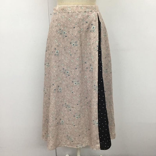 ミッシュマッシュ MISCH MASCH スカート ロングスカート 8-508-00118-1717-91 ドット切替スカート タグ付き M 花柄 マルチカラー / マルチカラー /  レディース USED 古着 中古 10110917