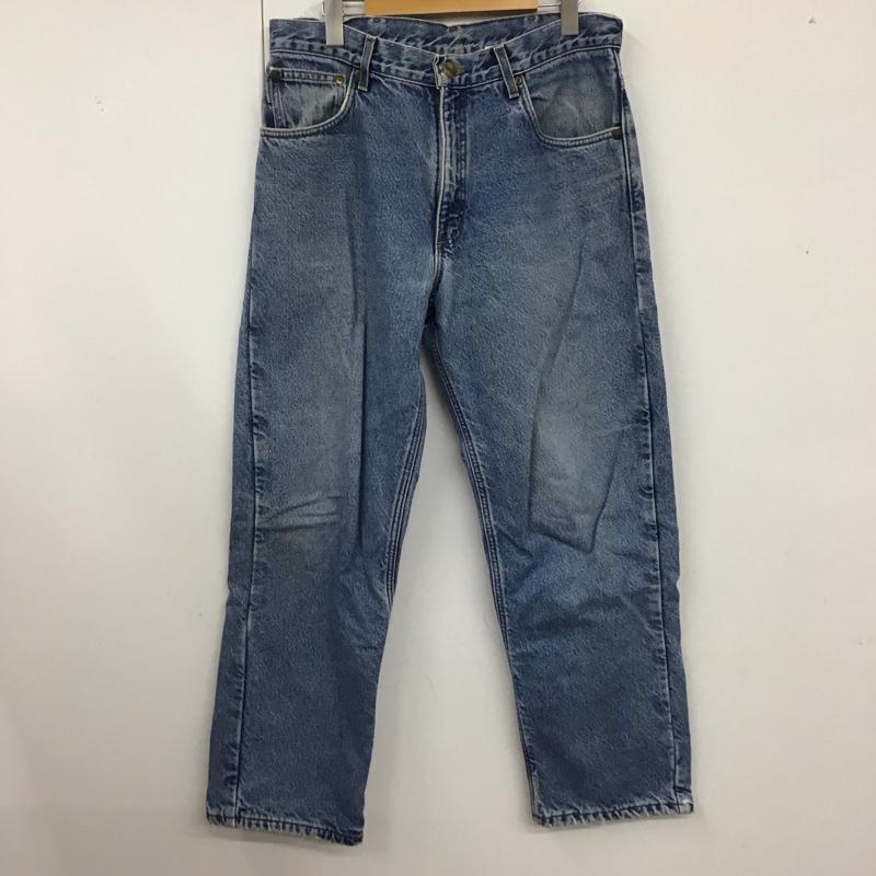 カーハート Carhartt パンツ デニム、ジーンズ テーパード 無地 青 / ブルー /  メンズ USED 古着 中古 10121381