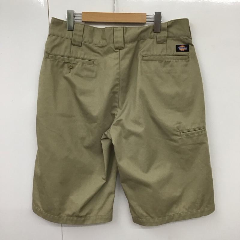 ディッキーズ Dickies パンツ ショートパンツ DKB001 ハーフパンツ ワークパンツ 34 34 ロゴ、文字 ベージュ / ベージュ /  メンズ USED 古着 中古 10116797
