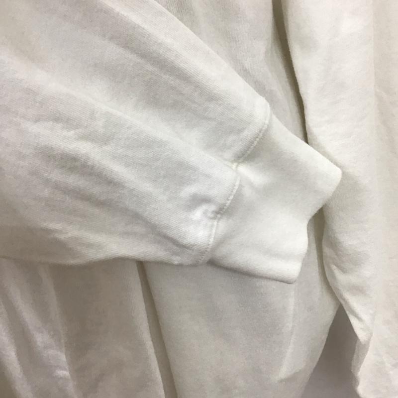 ニコアンド niko and... Tシャツ 長袖 アニマルモチーフプリントロンＴ M プリント 白 / ホワイト /  メンズ USED 古着 中古 10122210