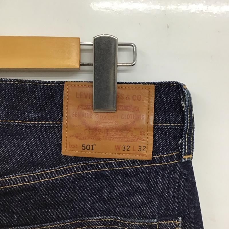 リーバイストラウスアンドコー Levi Strauss & co. パンツ デニム、ジーンズ デニムパンツ ワイドパンツ カジュアルパンツ 32インチ 無地 インディゴ / インディゴ /  メンズ USED 古着 中古 10147084