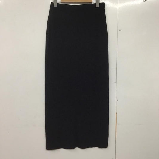 レプシィム LEPSIM スカート ロングスカート 無地 黒 / ブラック /  レディース USED 古着 中古 10144256