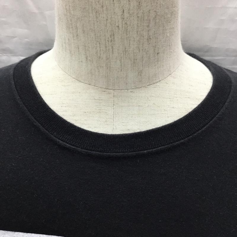 ネイバーフッド NEIGHBORHOOD Tシャツ 半袖 半袖カットソー プリントTシャツ クルーネックカットソー M プリント 黒 / ブラック /  メンズ USED 古着 中古 10118625