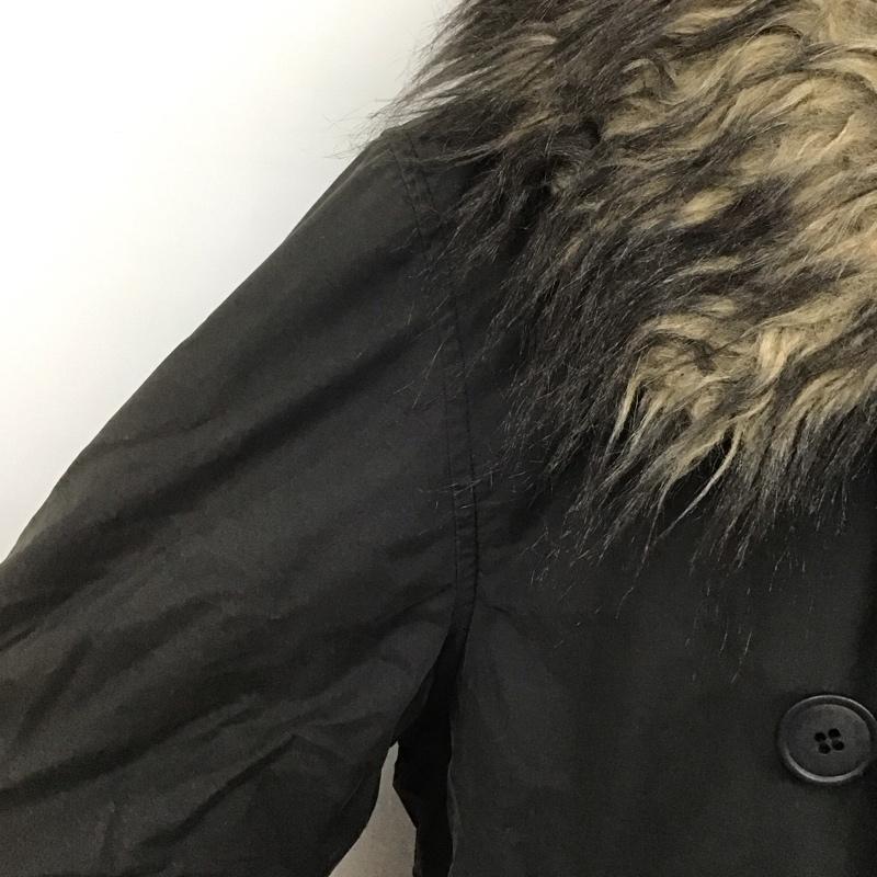 ヒステリックグラマー HYSTERIC GLAMOUR ジャケット、上着 ジャンパー、ブルゾン ジップアップジャケット ジャンパー アウター ダウンジャケット フード付きジャケット L ロゴ、文字 黒 / ブラック /  メンズ USED 古着 中古 10107802