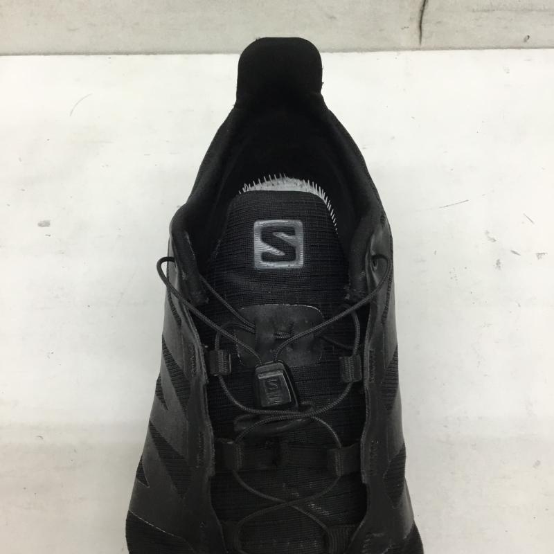 サロモン SALOMON スニーカー スニーカー 409300 28.0cm ロゴ、文字 黒 / ブラック /  メンズ USED 古着 中古 10144476