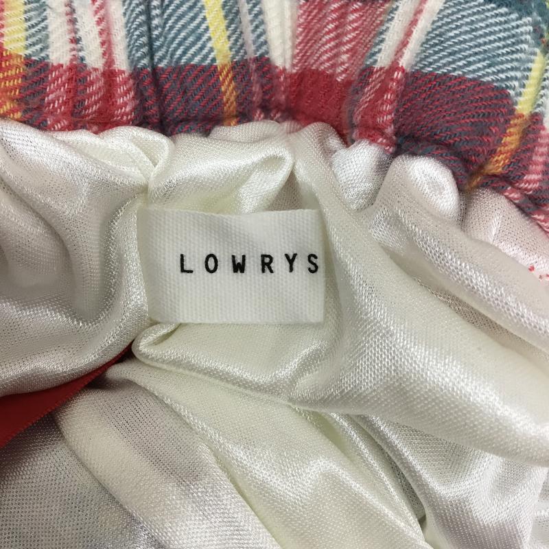 ローリーズファーム LOWRYS FARM スカート ミニスカート チェックスカート FREE チェック マルチカラー / マルチカラー /  レディース USED 古着 中古 10044957