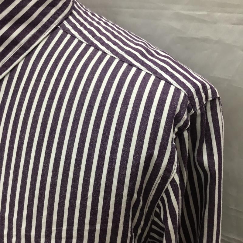 チャップス CHAPS シャツ、ブラウス 長袖 長袖シャツ カラーシャツ ポケットシャツ 長袖カットソー ストライプシャツ S ストライプ マルチカラー / マルチカラー /  メンズ USED 古着 中古 10113294