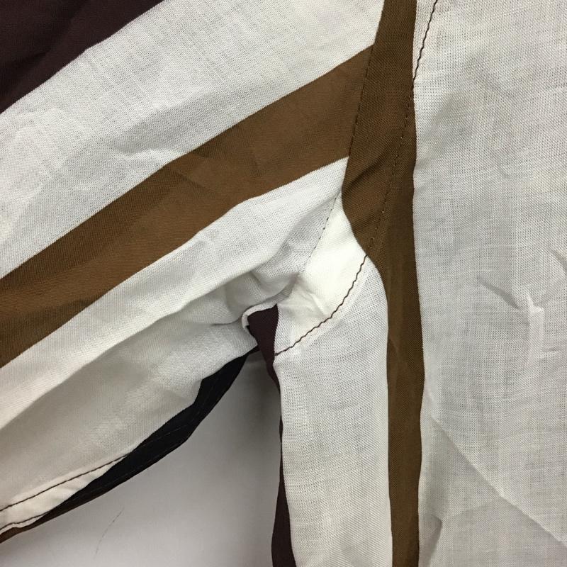 ザラ ZARA シャツ、ブラウス 長袖 長袖シャツ ストライプシャツ カラーシャツ L ストライプ マルチカラー / マルチカラー /  メンズ USED 古着 中古 10139701