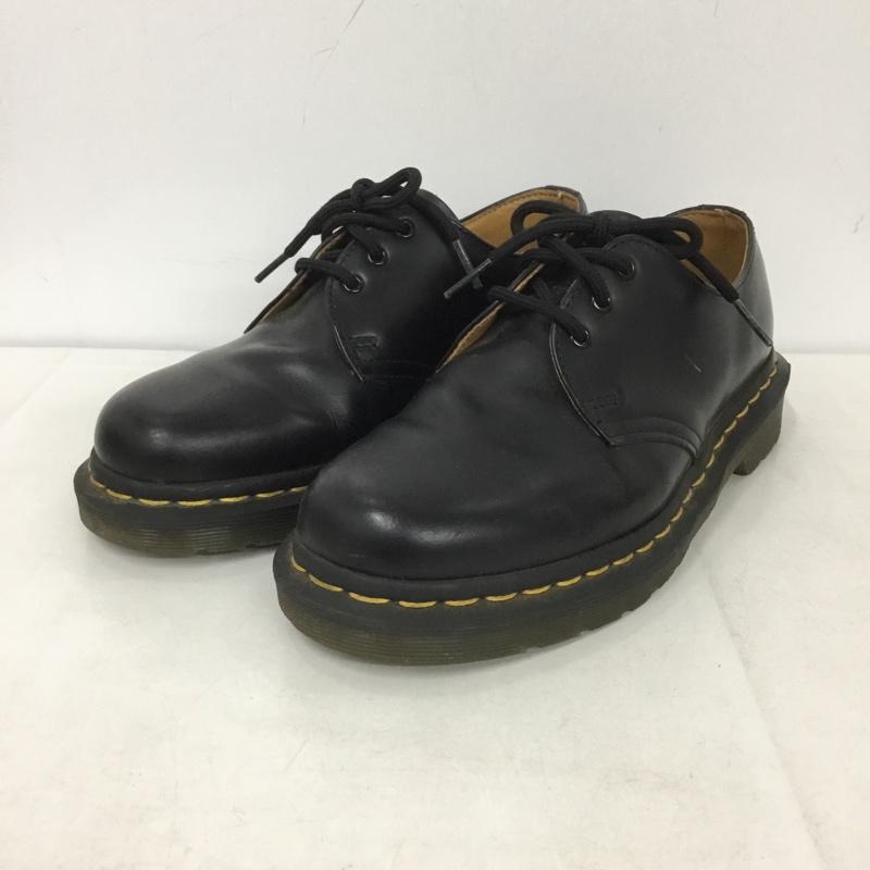 ドクターマーチン Dr.Martens 革靴 革靴 1461 59 3ホール UK5 US：6 無地 黒 / ブラック /  レディース USED 古着 中古 10139220