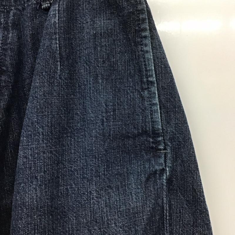 キャピタル KAPITAL パンツ デニム、ジーンズ ワイドパンツ ガウチョパンツ XS 無地 青 / ブルー /  レディース USED 古着 中古 10113664
