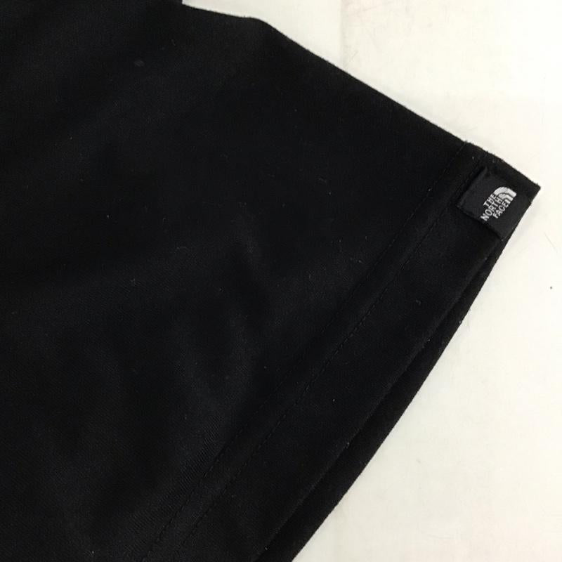 ザノースフェイス THE NORTH FACE Tシャツ 半袖 nt32437 スクエアカモフラージュ 半袖カットソー プリントTシャツ L ロゴ、文字 黒 / ブラック /  メンズ USED 古着 中古 10132748