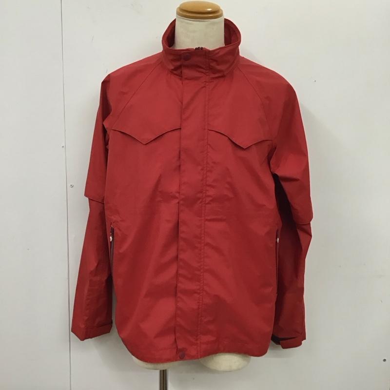 ティーエムティークラシック TMT Classic ジャケット、上着 ジャケット、ブレザー TJK-F11CL03 2WAY 半袖 ナイロンジャケット XL ロゴ、文字 赤 / レッド /  メンズ USED 古着 中古 10118757
