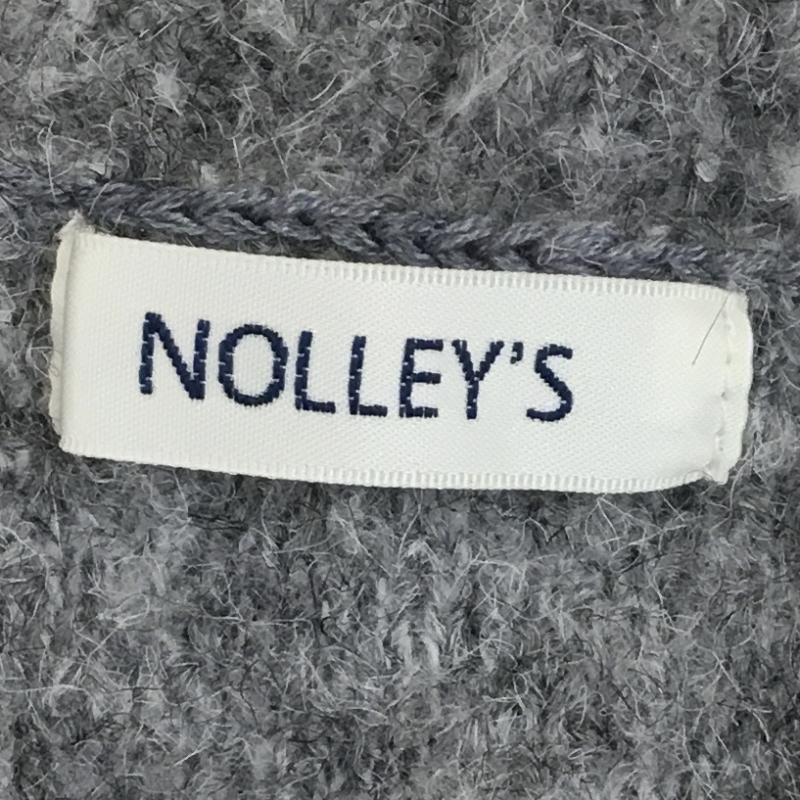 ノーリーズ NOLLEY S ベスト ベスト 2-0035-5-02-002 シャギーベスト 38 無地 灰 / グレー /  レディース USED 古着 中古 10141089