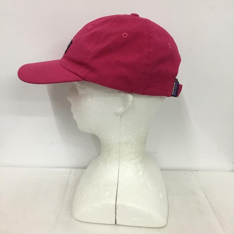 パタゴニア patagonia 帽子 キャップ STY38207FA19 コットン ロゴ、文字 桃 / ピンク /  メンズ USED 古着 中古 10151053